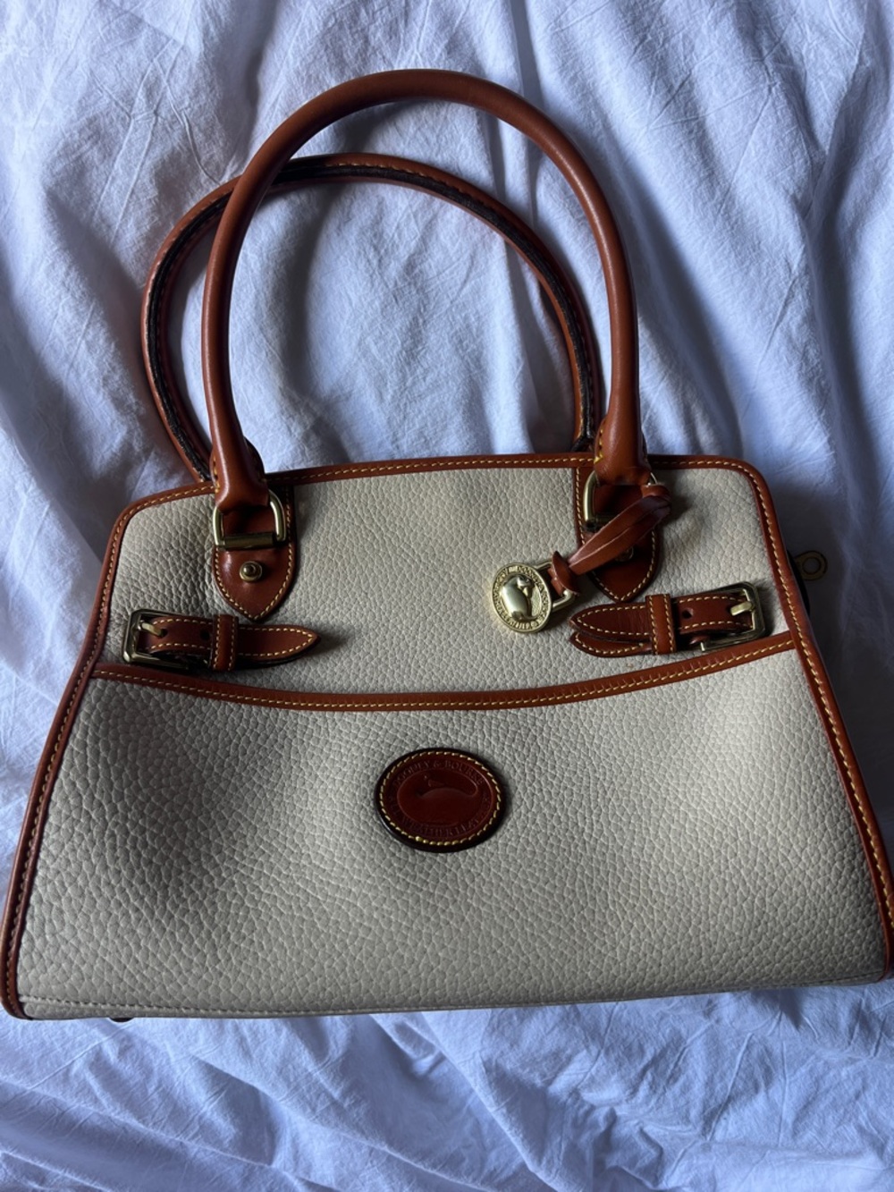 Vintage Dooney and Bourke tan and brown